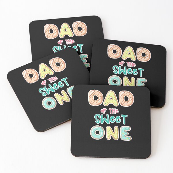 Item preview, Dad of Sweet One Family Donut theme designed and sold by SwankyFine.