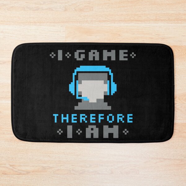 Item preview, I Game Therefore I Am - Male designed and sold by KadyIllustrates.