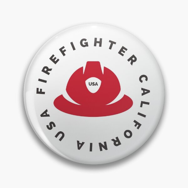 Artikelvorschau, Usa California usa firefighter usa fire fighting entworfen und verkauft von Tropical Blood.