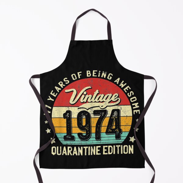 Item preview, Vintage 1974 47 Years Old Quarantine 47th Birthday Gift designed and sold by anniversaryshop.