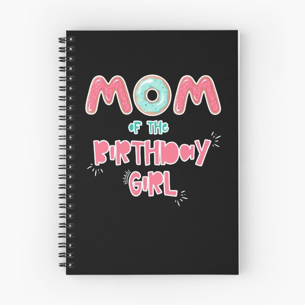 Item preview, Mom of the Birthday Family Donut theme designed and sold by SwankyFine.
