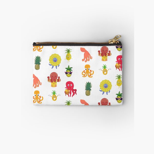 Item preview, Pineapple Octopus Sticker Pack designed and sold by SportyDogShop.