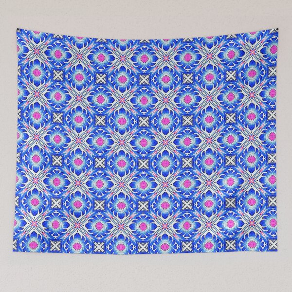 Item preview, Misty Kaleidoscope - geometric canvas designed and sold by oksanarozmay.