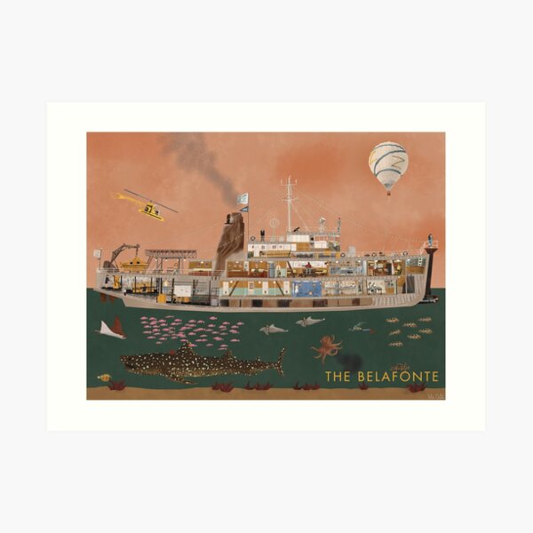 The Belafonte - Grand ship Art Print