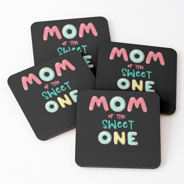 Item preview, Mom of the Sweet One Family Donut theme designed and sold by SwankyFine.