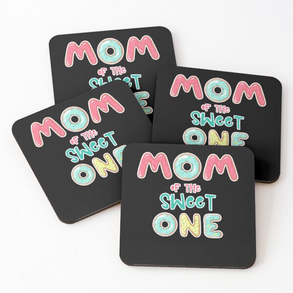 Item preview, Mom of the Sweet One Family Donut theme designed and sold by SwankyFine.