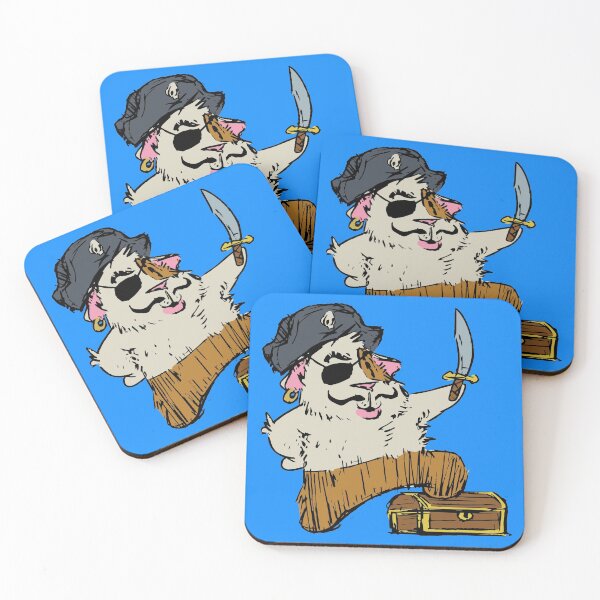 Item preview, Guinea Pig Pirate designed and sold by GuineaPigArt.