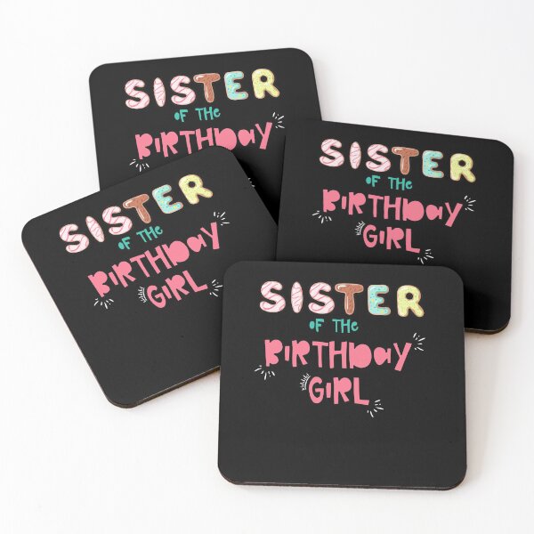 Item preview, Sister of the Birthday Girl Family Donut theme designed and sold by SwankyFine.