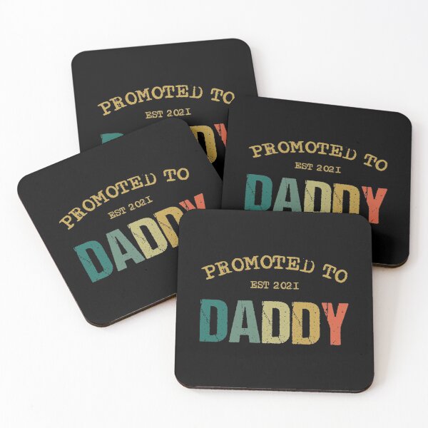 Item preview, Promoted To Daddy Est 2021 designed and sold by RBG1933Tee.