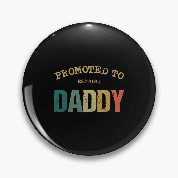 Item preview, Promoted To Daddy Est 2021 designed and sold by RBG1933Tee.