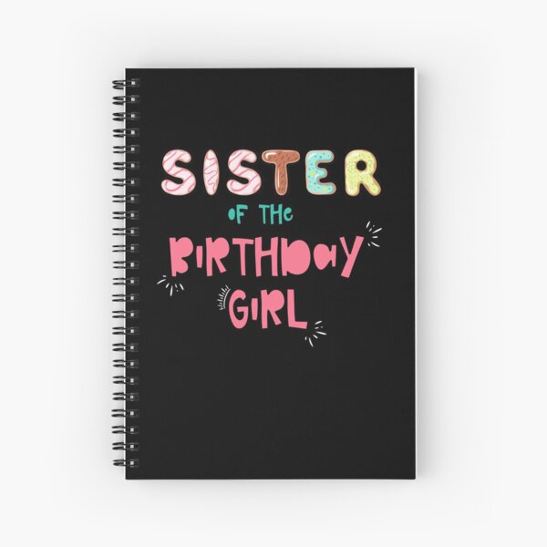 Item preview, Sister of the Birthday Girl Family Donut theme designed and sold by SwankyFine.
