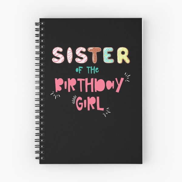 Item preview, Sister of the Birthday Girl Family Donut theme designed and sold by SwankyFine.