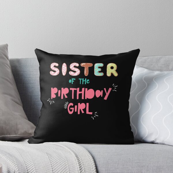 Item preview, Sister of the Birthday Girl Family Donut theme designed and sold by SwankyFine.