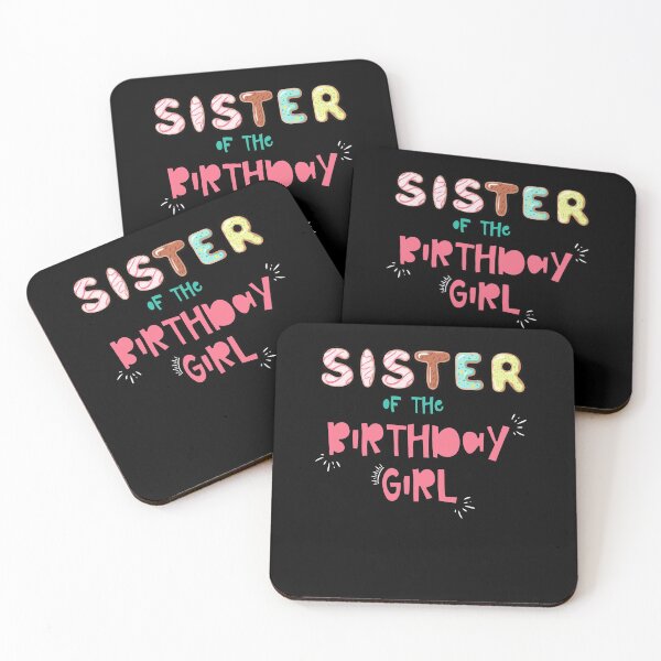 Item preview, Sister of the Birthday Girl Family Donut theme designed and sold by SwankyFine.