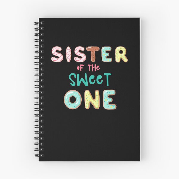 Item preview, Sister of the Sweet One Family Donut theme designed and sold by SwankyFine.