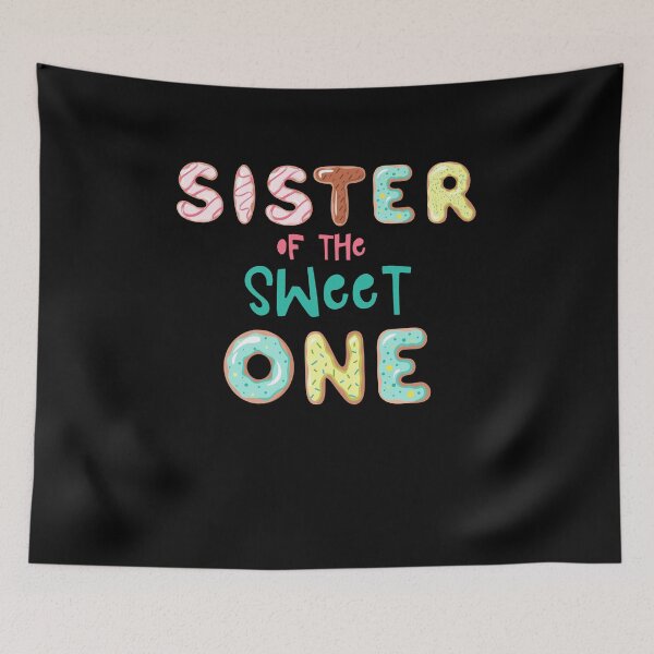 Item preview, Sister of the Sweet One Family Donut theme designed and sold by SwankyFine.