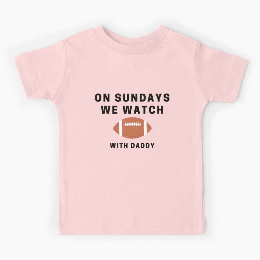 Mens on Sundays We Watch Football Tshirt Funny Sports Tailgating Tee