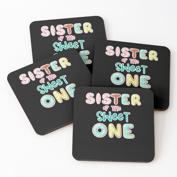 Item preview, Sister of the Sweet One Family Donut theme designed and sold by SwankyFine.