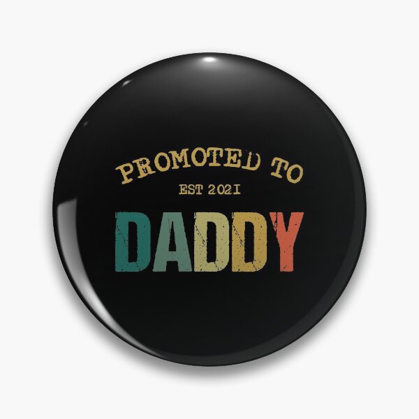 Item preview, Promoted To Daddy Est 2021  designed and sold by RBG1933Tee.