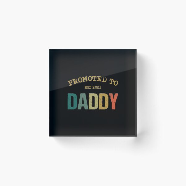 Item preview, Promoted To Daddy Est 2021  designed and sold by RBG1933Tee.