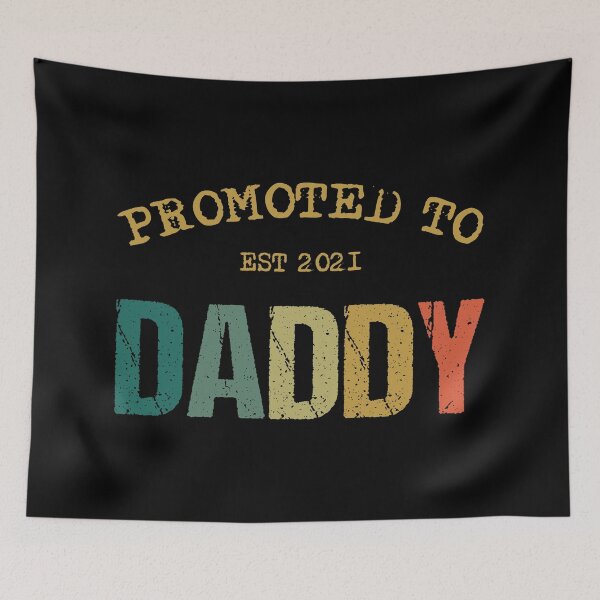 Item preview, Promoted To Daddy Est 2021  designed and sold by RBG1933Tee.