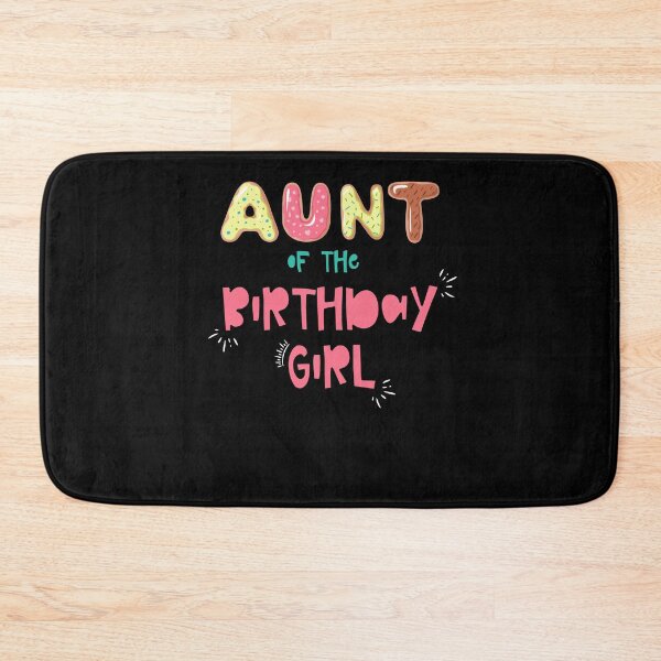 Item preview, Aunt of the Birthday Girl Family Donut theme designed and sold by SwankyFine.