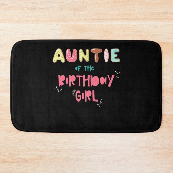 Item preview, Auntie of the Birthday Girl Family Donut theme designed and sold by SwankyFine.