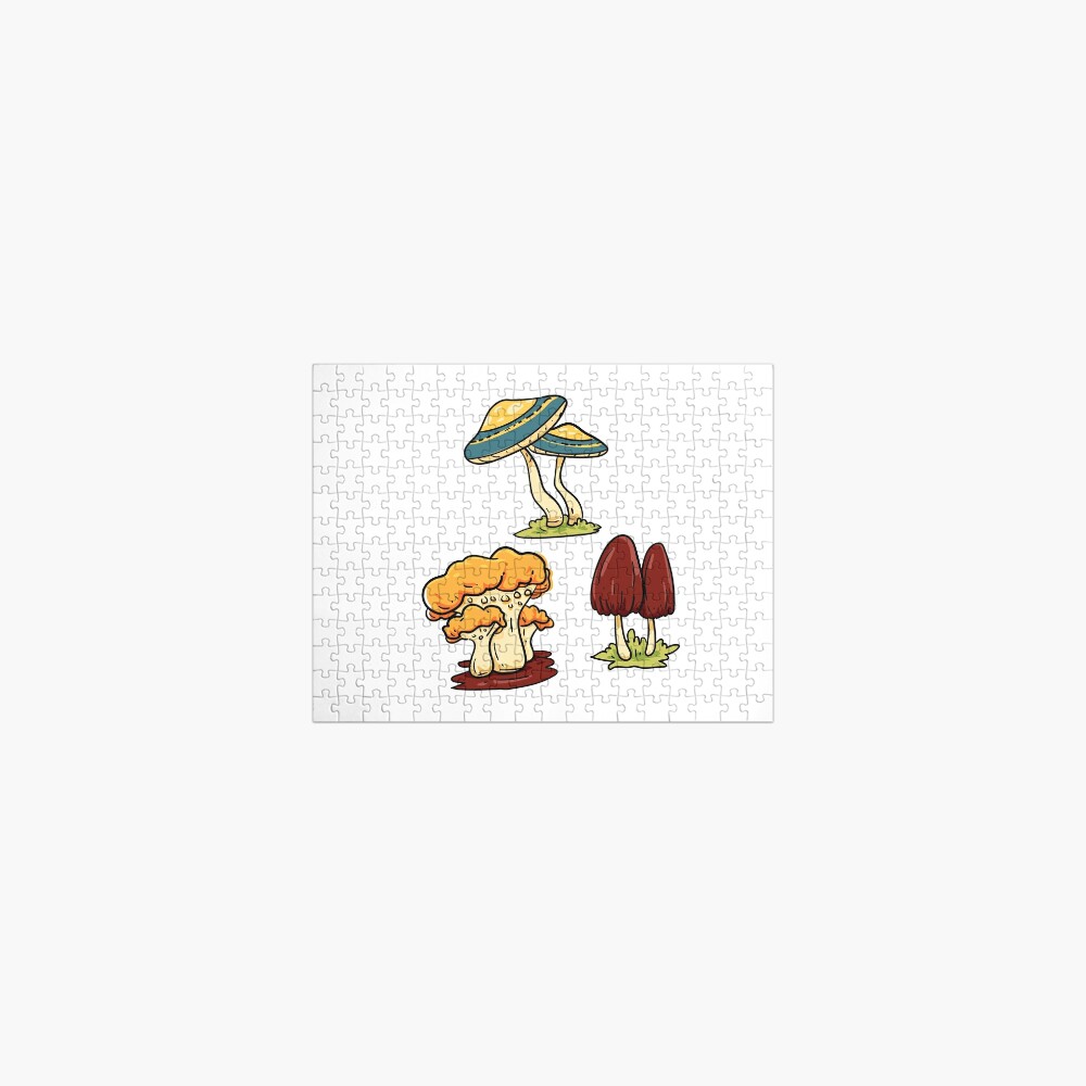 Goblincore Aesthetic Mushroom Jigsaw Puzzle by Bastav - Pixels Puzzles