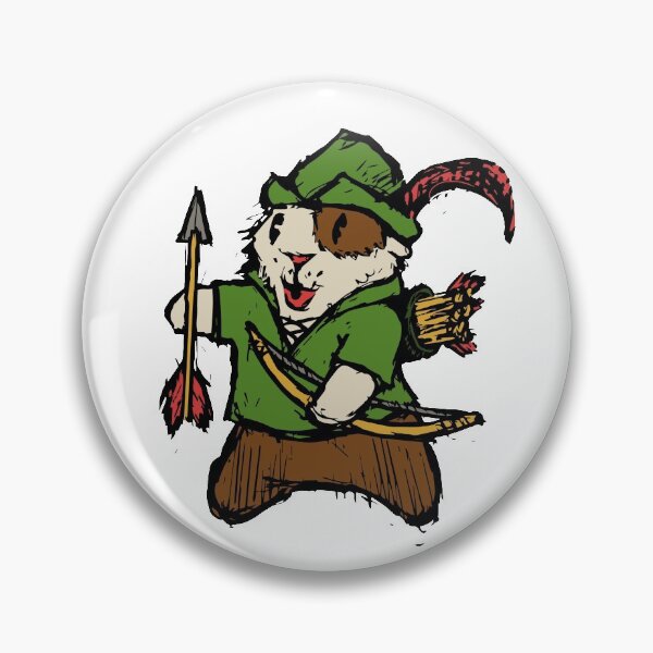 Item preview, Guinea Pig Robin Hood designed and sold by GuineaPigArt.