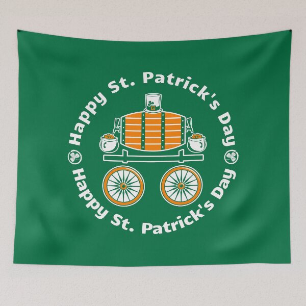 Item preview, St. Patrick's Day Vintage Beer Carriage designed and sold by DKdesigns27.