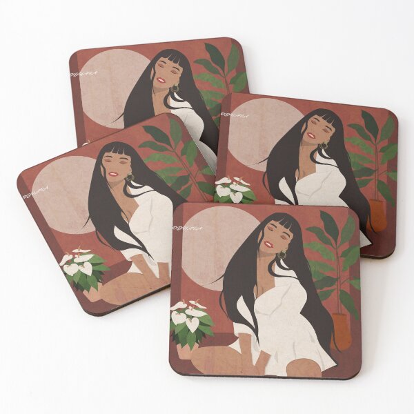 Item preview, Yuka - Japanese woman illustration designed and sold by odhara.