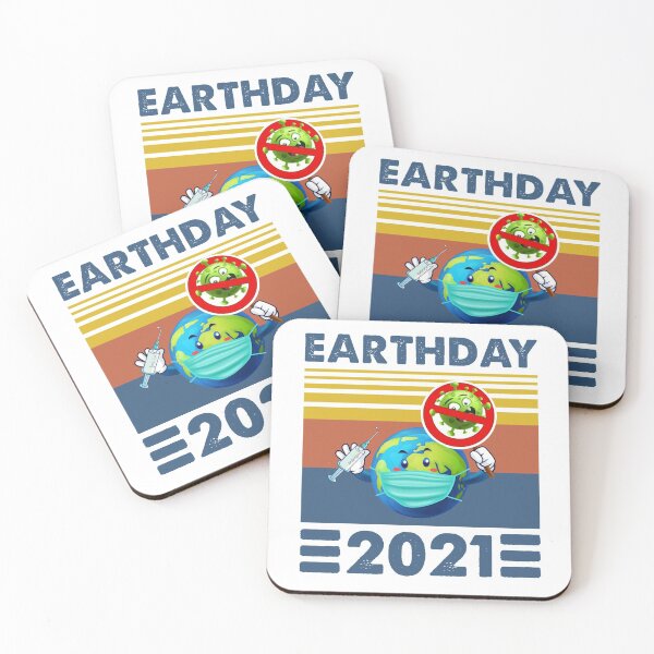 Item preview, Earth day 2021 Vaccinated 2021 designed and sold by kenzo2093.