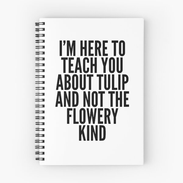 Item preview, Theology Tulip - Calvinist Quote designed and sold by HalpinDesign.