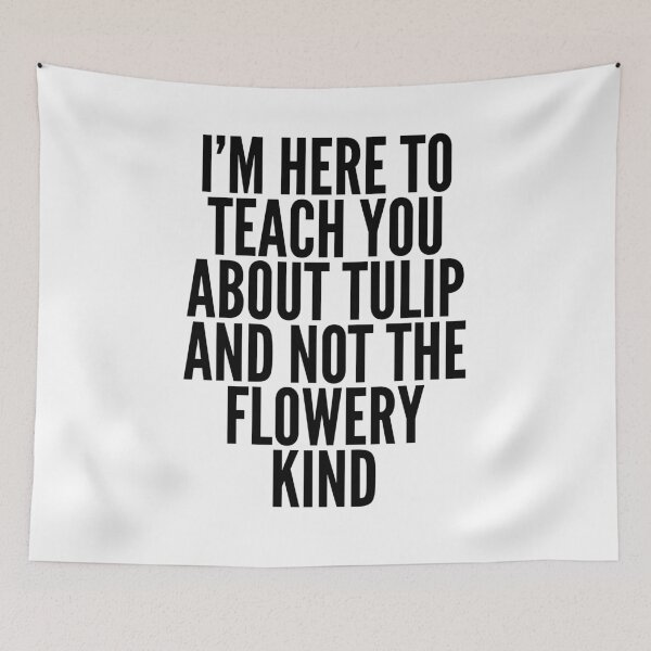Item preview, Theology Tulip - Calvinist Quote designed and sold by HalpinDesign.