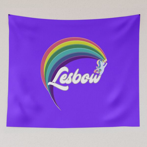 Item preview, Lesbow Rainbow Unicorn Color Gay Pride Month t-shirt Shirt Tee Gift designed and sold by No Limits T-Shirts.