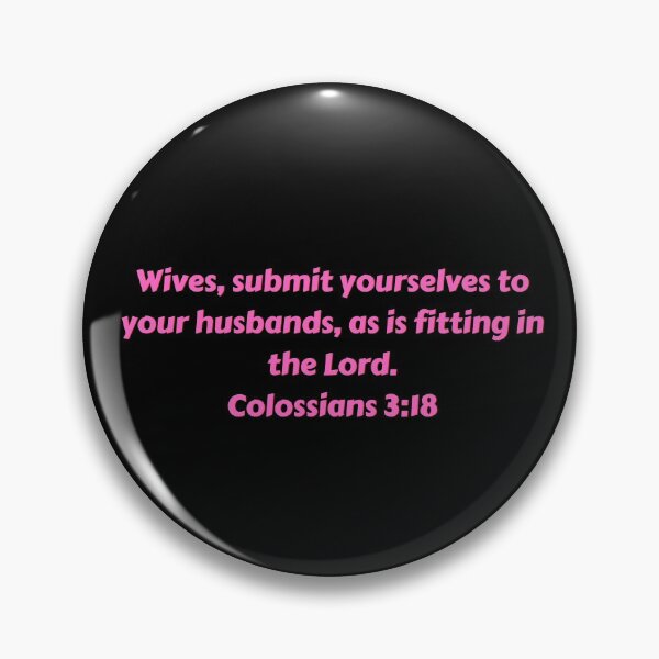Item preview, Bible Verse Colossians 3:18 designed and sold by Prayingwarrior.