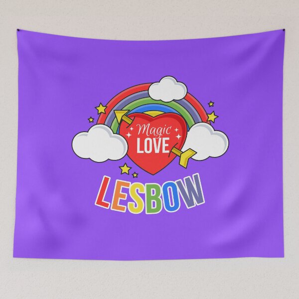 Item preview, Lesbow Rainbow Heart Gay Pride Month t-shirt Shirt Tee Gift designed and sold by No Limits T-Shirts.
