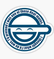 Geist in der Muschel Sticker