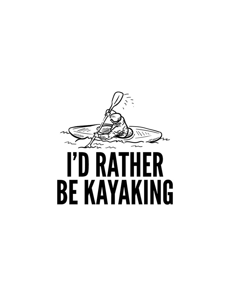 Thumbnail 5 von 5, A-Linien Kleid, I'd Rather be Kayaking designt und verkauft von HalpinDesign.