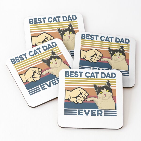 Item preview, Best Cat Dad Ever Vintage Funny Fathers Day 2021 designed and sold by BiancaMoss51.