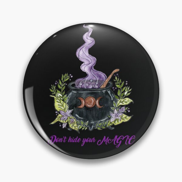 Item preview, Witch and magic cauldron | occult art for witchcraft lovers | witchy things | magic quote designed and sold by esmavart.