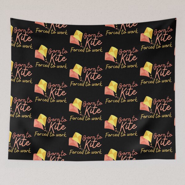 Item preview, Nacido para cometa forzado a trabajar Diseño rosa y amarillo designed and sold by SweetAndSpice.
