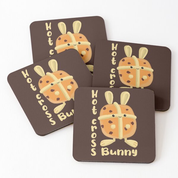 Item preview, Hot Cross Bunny Easter Rabbit designed and sold by Funful.