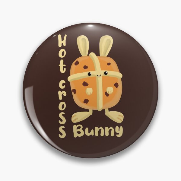 Item preview, Hot Cross Bunny Easter Rabbit designed and sold by Funful.