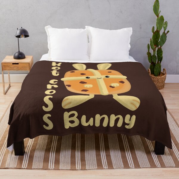 Item preview, Hot Cross Bunny Easter Rabbit designed and sold by Funful.