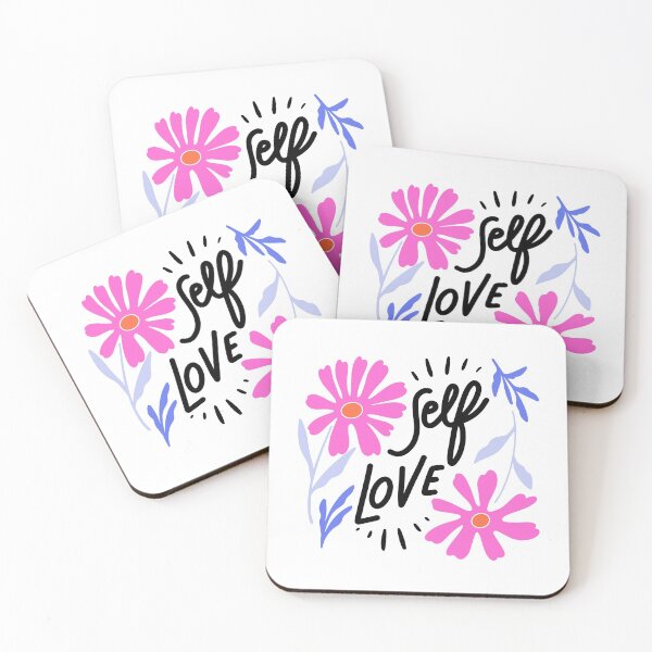 Item preview, Self Love with Pink Daisies designed and sold by ReesDesigns.