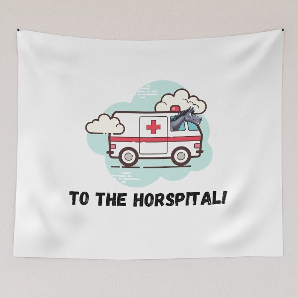 Artikelvorschau, Pferdekrankenwagen T-Shirt entworfen und verkauft von PatBenjanis.