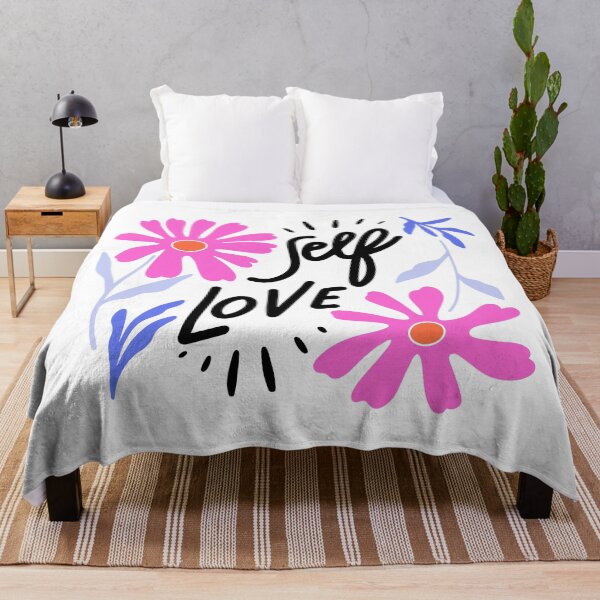 Item preview, Self Love with Pink Daisies designed and sold by ReesDesigns.