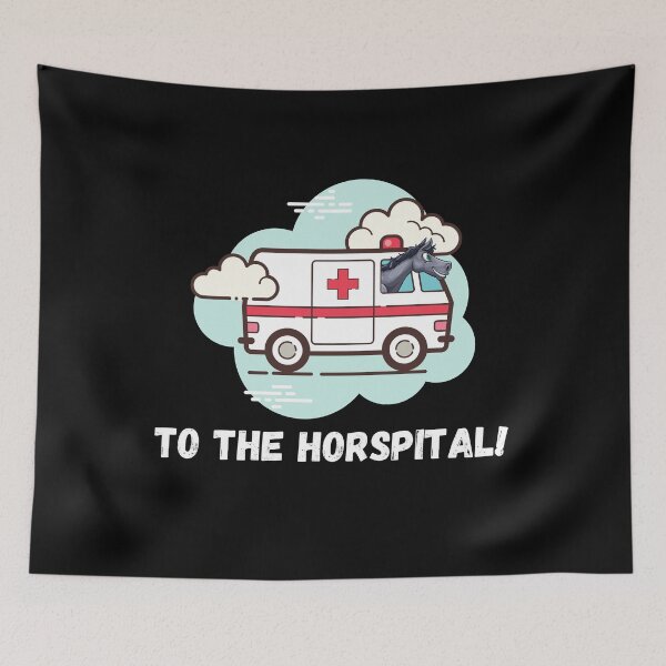 Artikelvorschau, Pferdekrankenwagen T-Shirt entworfen und verkauft von PatBenjanis.