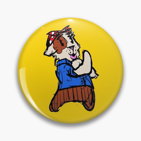 Item preview, Rosie the Riveter Guinea Pig designed and sold by GuineaPigArt.